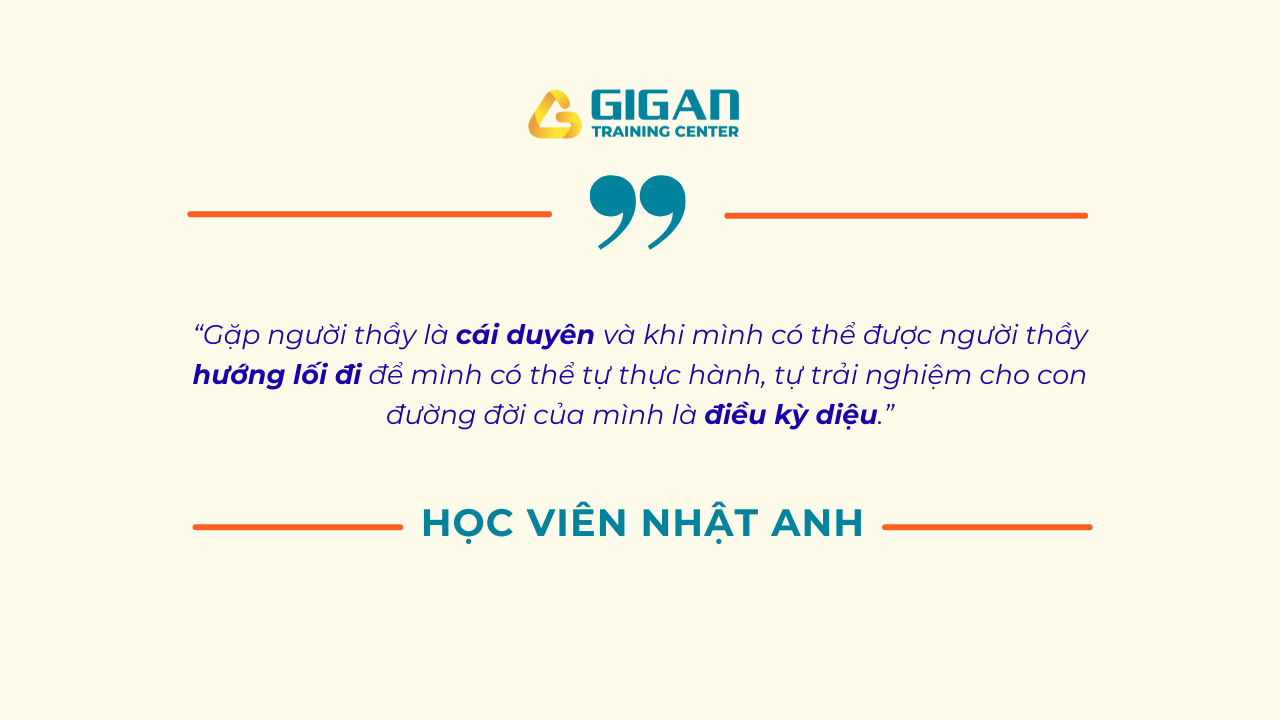 Gặp được người thầy là cái duyên.