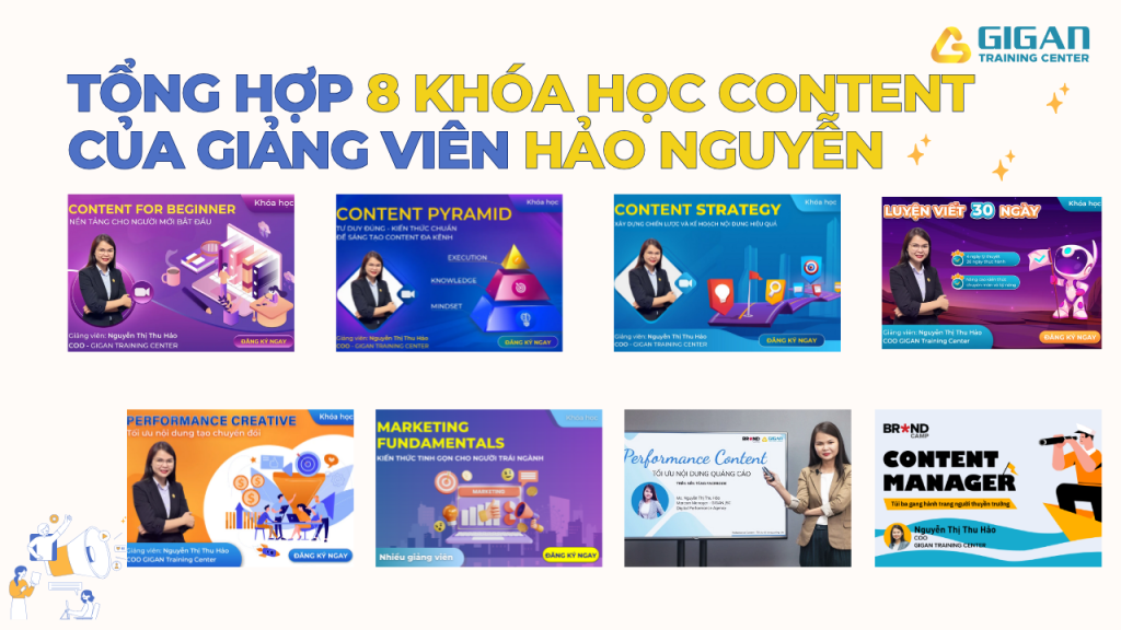 Các khóa học Content của giảng viên Hảo Nguyễn có gì đặc biệt?